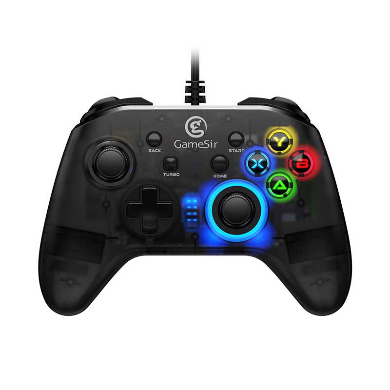 11 دسته بازی سیمی مخصوص کامپیوتر گیمسر برند GameSir مدل T4W - Image 1