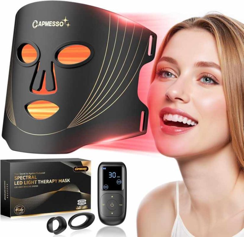 ماسک صورت CAPMESSO 400 LEDs - تصویر 6