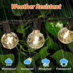 چراغ‌های رشته‌ای LED مدل G40 با طول 30 متر با کنترل از راه دورBosius - Image 3
