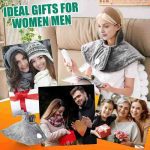 پد حرارتی گردن و شانه،Avonic برقی با 9 سطح گرمایش و 4 تایمر برای تسکین درد، - تصویر 3