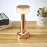 آباژور شارژی رو میزی  LED DESK LAMP