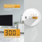 نمایشگر LCD هشدار دهنده مونوکسید کربن DGSFFHFSD - تصویر 5