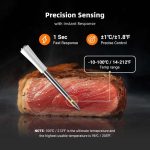 دماسنج گوشت بی‌سیم مینی INKBIRD مدل INT-11I-B، دارای بلوتوث ۵.۴ - تصویر 3