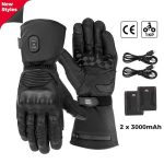 دستکش‌ حرارتی موتورسیکلتKEMI MOTO سایز 2XL دارای باتری 3000 میلی آمپر
