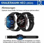 ساعت هوشمند Knauermann  مدل E02 (2024) دارای قابلیت ECG + HRV - تصویر 7