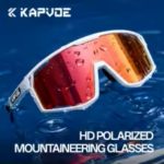 عینک آفتابی ورزشی دوچرخه سواری کوهستان، Kapvoe 2026 پلاریزه UV400