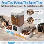 ظرف غذای اتوماتیک 2 کاسه ای گربه frienhund مدل ACF190W-C ظرفیت 7 لیتر - تصویر 8
