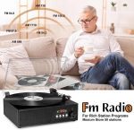 گرامافون وینیل Udreamer مدل UD007با کنترل از راه دور(دارای ضرب دیدگی جزئی) - تصویر 6