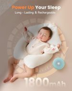 دستگاه نویز سفید، قابل حمل Dreamegg Baby با باتری قدرتمند ، D11 Max با 21 صدای آرامش‌بخش (سبز نعنایی) - Image 4