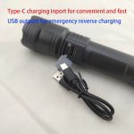 چراغ قوه LED باتری دار FLASHING LIGHT مدل  L39