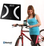 ترازوی دیجیتال هوشمند بلوتوثی WiTscale S220 اتصال به موبایل نشان دهنده چربی بدن - تصویر 4