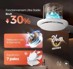 فن تهویه هوا با قابلیت تنظیم رطوبت و گرما در ۳ سرعت P107 - تصویر 4
