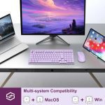 کیبورد و ماوس بی‌سیم مکانیکال LeadsaiL FA98 - Image 7