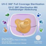 استریل کننده پستانک UV ارتقا یافته MOMMED - Image 4