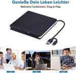 سی دی رایتر و دی وی دی رایتر اکسترنال Amicool با پورت USB 3.0 - تصویر 6