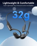 هدفون‌ هدایت استخوانی با میکروفون GREYOLK حذف نویز AI - تصویر 5