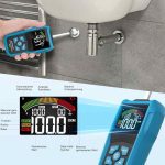 رطوبت سنج، رطوبت سنج DURFICST با صفحه نمایش رنگی LCD و آلارم صوتی، - تصویر 5