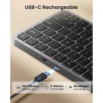 کیبورد بلوتوثی قابل شارژ چند دستگاهی برند ProtoArc مدل k90-a - Image 6