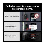 قفل هوشمند وای فای همراه صفحه‌ کلید لمسی مدل Smart Lock Pro برند SwitchBot - تصویر 5