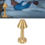 چراغ رومیزی LED طلایی  LED DESK LAMP - تصویر 5