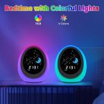 نویز سفید، ساعت زنگ دار و چراغ خواب کودکان برند BUTTING مدل YF300 - تصویر 6