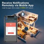 زنگ هشدار مچ دست WiFi دکمه تماس شخصی هشدار برنامه هوشمند برای بیماران مسن کودکان - تصویر 4