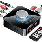 گیرنده بلوتوث 6.0 Walkerبرای HiFi، آداپتور تلویزیون بلوتوث با کنترل صدا با نمایشگر LED