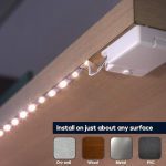 چراغ‌ نواری زیر کابینتی LED باتری‌دار BestLuz بسته 3 عددی - تصویر 3
