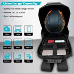 کوله پشتی هوشمند موتورسواری . لپ تاپ Crelander LED Knight مدل CR0 - Image 6