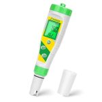 دستگاه اندازه‌گیری PH و شوری آب UIUZMAR، نمک‌سنج الکترونیکی استخرهای شنا، نمک‌سنج دیجیتال، تستر آب ۵ کاره - تصویر 2