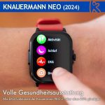 ساعت هوشمند Knauermann  مدل E02 (2024) دارای قابلیت ECG + HRV - تصویر 4