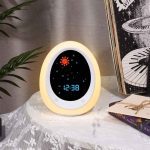 نویز سفید، ساعت زنگ دار و چراغ خواب کودکان برند BUTTING مدل YF300 - تصویر 7