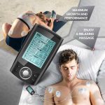 دستگاه تنس عضلانی 2 کاناله  3 کاره  TENS EMS دارای ۳۶ حالت ماساژ - تصویر 8