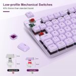 کیبورد و ماوس بی‌سیم مکانیکال LeadsaiL FA98 - Image 3