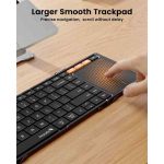 کیبورد بلوتوثی تاشو به همراه تاچ پد چندلمسی برند ProtoArc مدل XK01-TP - Image 4