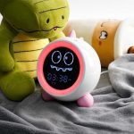 نویز سفید dinotime برای خواب کودک نوپا با دستگاه صدا، چراغ خواب، ساعت دایناسوری