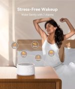 دستگاه نویز سفید Dreamegg  مدل D1 ساعت زنگ دار و چراغ خواب - تصویر 6