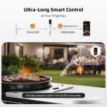 دماسنج گوشت بی‌سیم مینی INKBIRD مدل INT-11I-B، دارای بلوتوث ۵.۴ - تصویر 9