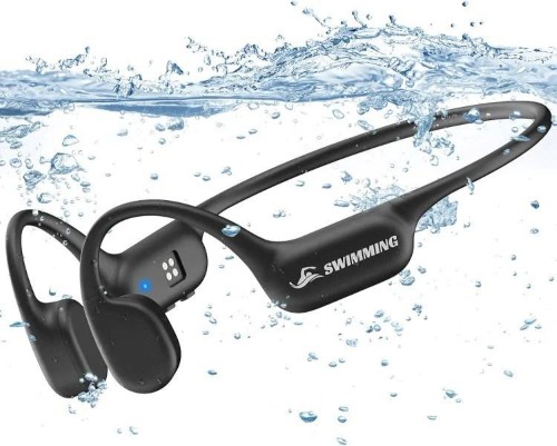 8 هدفون هدایت استخوانی شنا SAMVEK مدل S18 دارای حافظه 32 گیگابایتی - تصویر 1