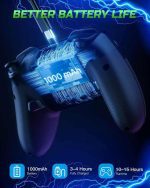 کنترلرهای سوئیچ VOYEE سازگار با Switch/Lite/OLED/PC Windows، 1000mAh RGB Lightning LED - Image 8
