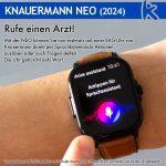 ساعت هوشمند Knauermann  مدل E02 (2024) دارای قابلیت ECG + HRV - تصویر 2