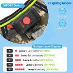 قلاده سگ روشن بدون کشیدن، مهار سگ LED با دسته نرم قابل شارژ، Bpaw T - تصویر 8