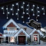 چراغ‌های قندیل کریسمس فضای باز NETTA با ۲۴۰ LED طول ۷.۵ متر