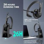 هدست بلوتوث Earbay مدل  BT-68 حذف نویز با هوش مصنوعی - تصویر 9