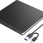 دی وی دی رایتر اکسترنال Amicool با پورت USB 3.0، پورت Type-C