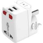 تبدیل برق 3 به 2 همه کاره + 2 پورت USB مدل SH-206 - Image 3