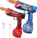تفنگ آب پاش GREHELP رگبار شارژی با فلش LED و شارژ USB-C - Image 7