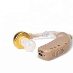 سمعک و تقویت‌کننده صدا پشت گوش AMOI مدل C-108، قابل شارژ، بژ - تصویر 4