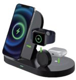 شارژر بی‌سیم سریع ۱۵ وات ۳ در ۱ برند  Gtl Technology مدل G601