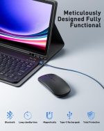کیف، کیبورد و ماوس TUNKARMOR برای تبلت سامسونگ گلکسی تب S10 اولترا / S9 اولترا / S8 اولترا 14.6 اینچی - Image 8